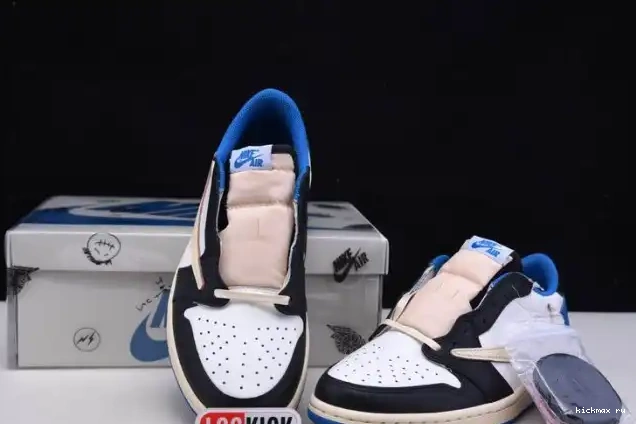 Rep Design DM7866-140 x Scott Travis Air Fragment x Jordan Retro 1 Low 0613